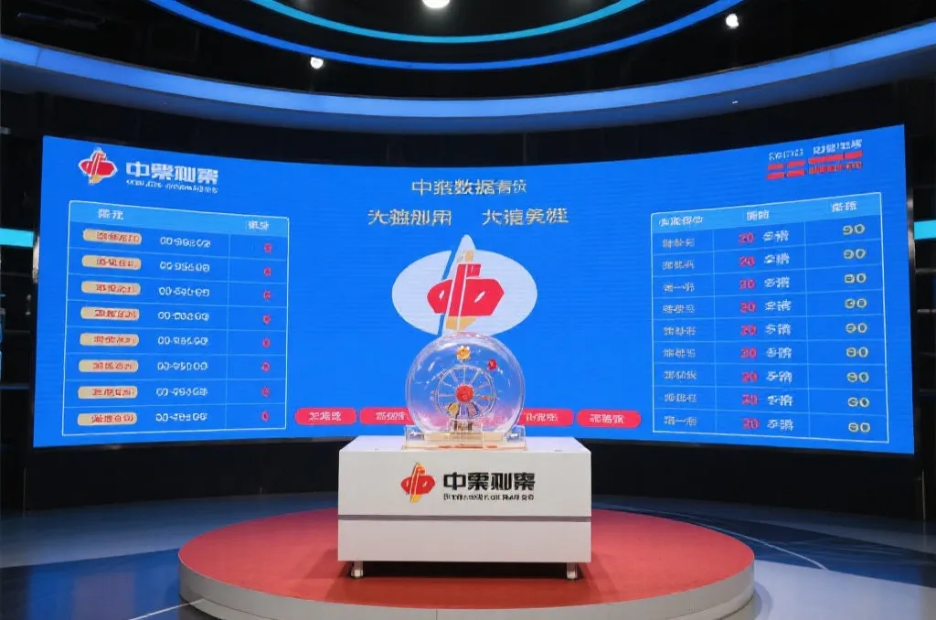 热门彩种开奖数据大屏